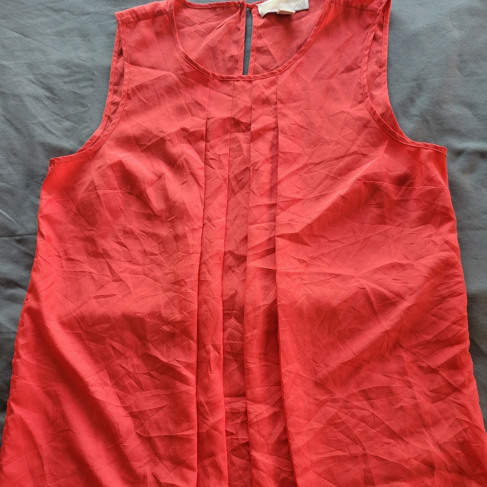 MK sleeveless blouse